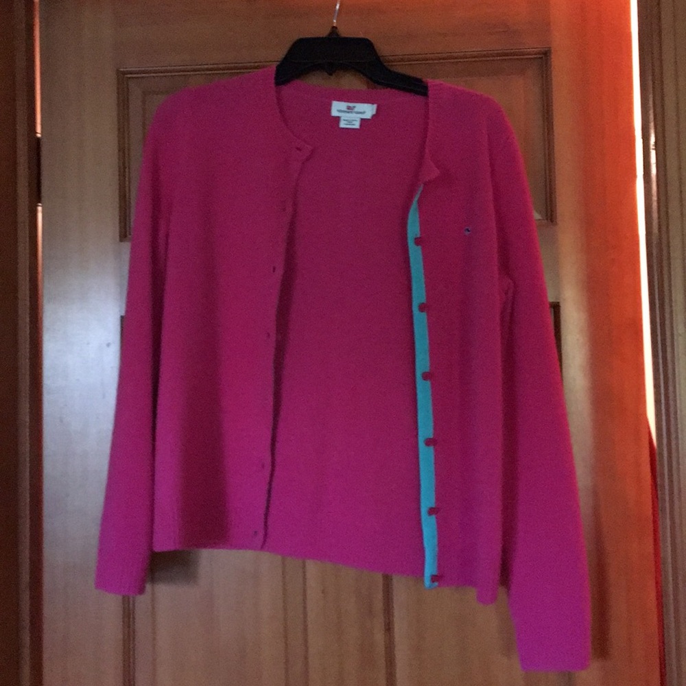 Vineyard Vines Pink Lambswool Sweater
